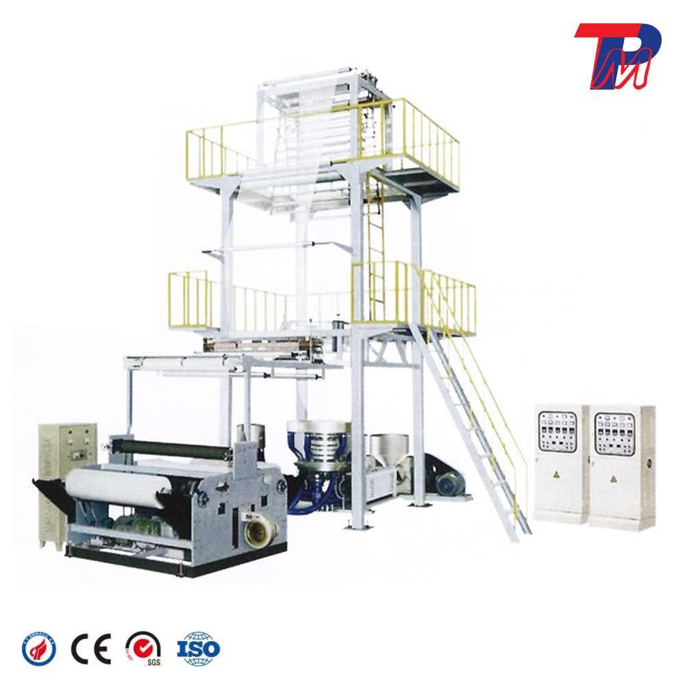 2sj-g-series-double-layer-co-extrusion-rotary-die-film-blowing-machine-set ชุดเครื่องเป่าและม้วนฟิล์ม รุ่น 2SJ-G - Image 1